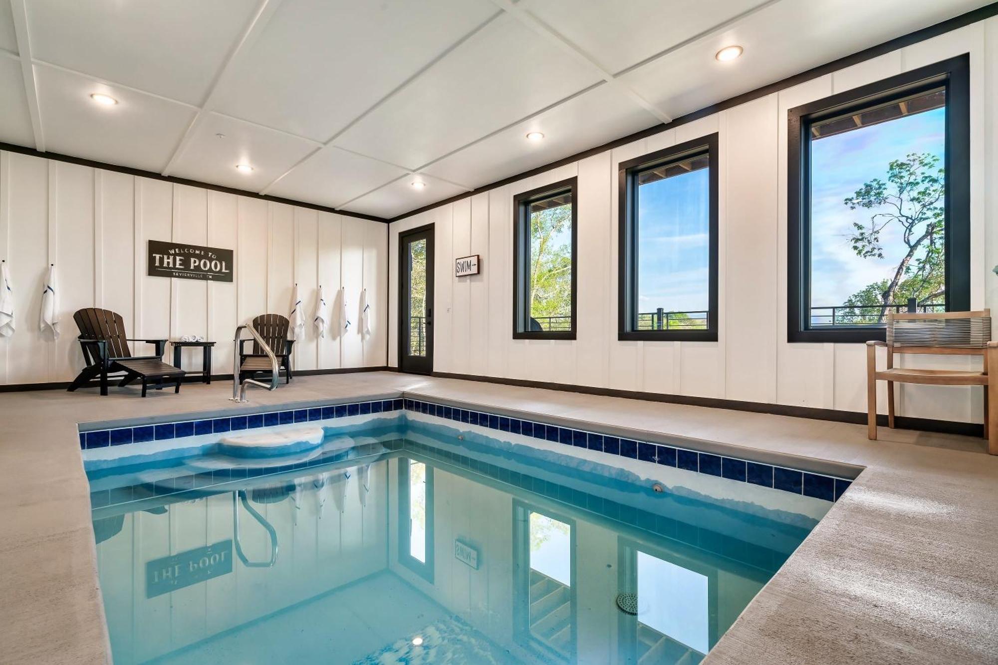 Halle Beary By Avantstay Indoor Pool Hot Tub Sunset Views Sevierville Exterior foto